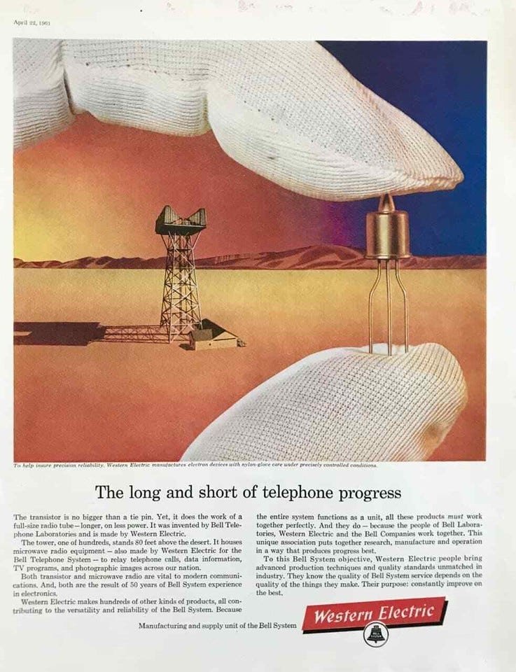 The long and short of telephone progress