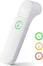Thermometer for Adults and Kids, Fast Accurate Baby Thermometer, Fever Alarm & Mute Mode, Baby Essentials - Lifetime Support - Image 2