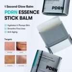 VT COSMETICS PDRN Essence Stick Balm, PDRN Collagen Multi Wrinkle Stick, All-in-One Eye & Neck Treatment, Glow Makeup Base & Face Treatment Balm, Plumping, Fine Lines (0.33 oz.) - Image 2
