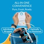 iCloth Large Screen Cleaning Wipes for Electronics, Lint-Free and Streak-Free, Fast-Drying, Removes Dust, Fingerprints, and Smudges (500 Wipes) - Image 2