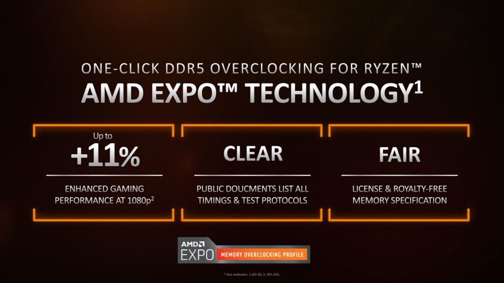 AMD Launches EXPO 1.2 for CUDIMM and Low-Latency DDR5 Memory