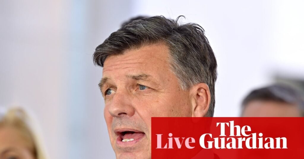 Australia news live: Angus Taylor says booing on Anzac Day ‘shouldn’t happen’ but welcome to country ‘overused’; Victoria announces 20% car rego rebate | Australia news
