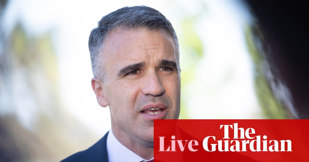 Australia news live: SA premier ‘angry’ at Anzac Day service booing; two children missing after Blue Mountains house fire | Australia news