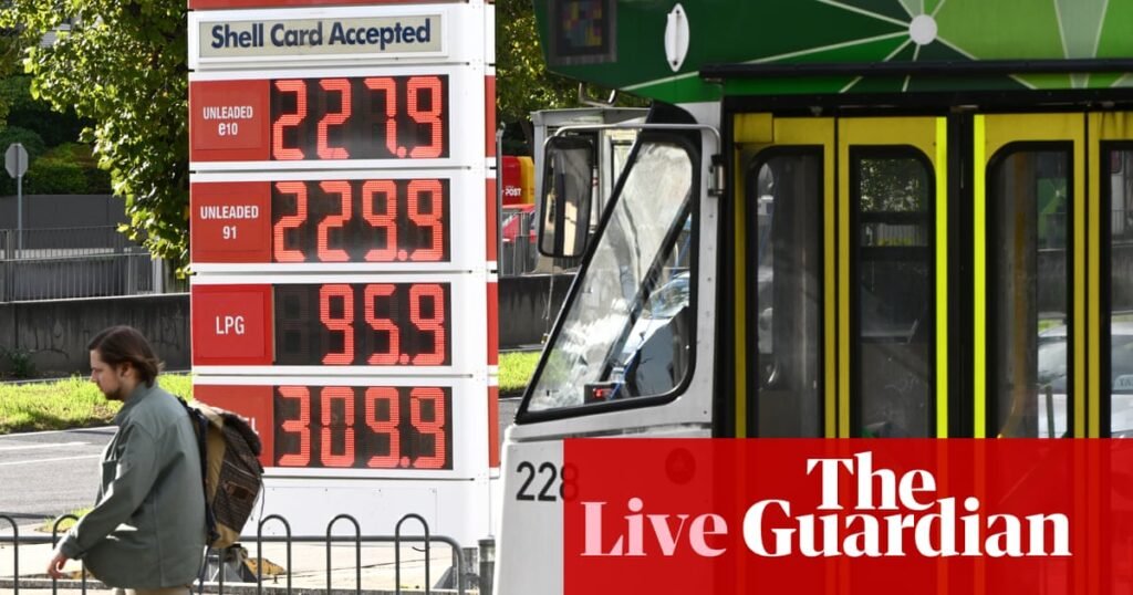 Australia news live: free public transport in Victoria extended; search continues for missing cruise passenger | Australia news