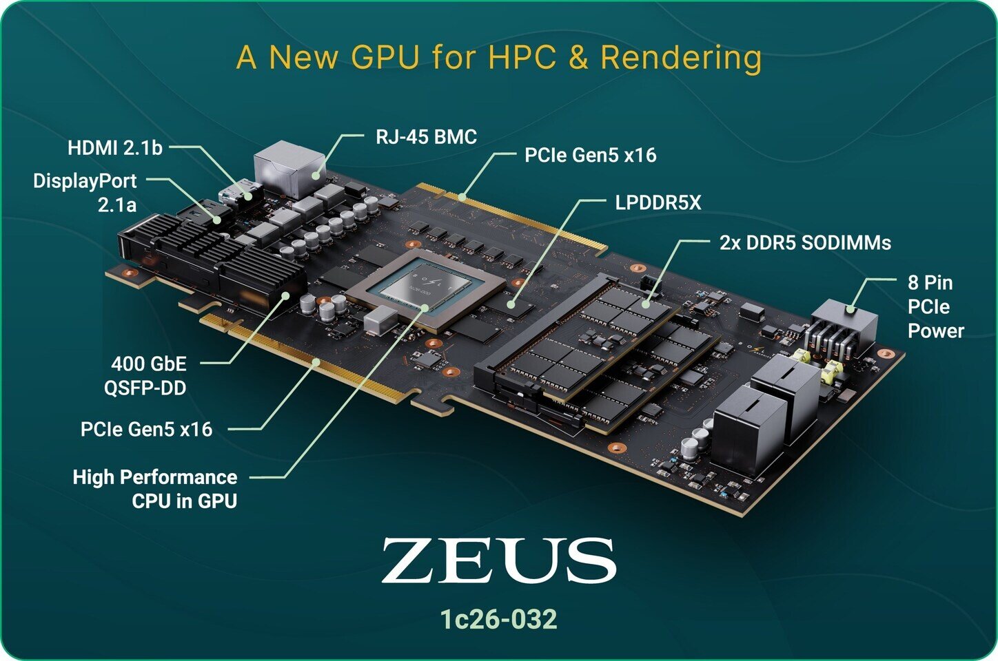 Bolt Graphics Completes Tape-Out of Test Chip for Its Zeus GPU