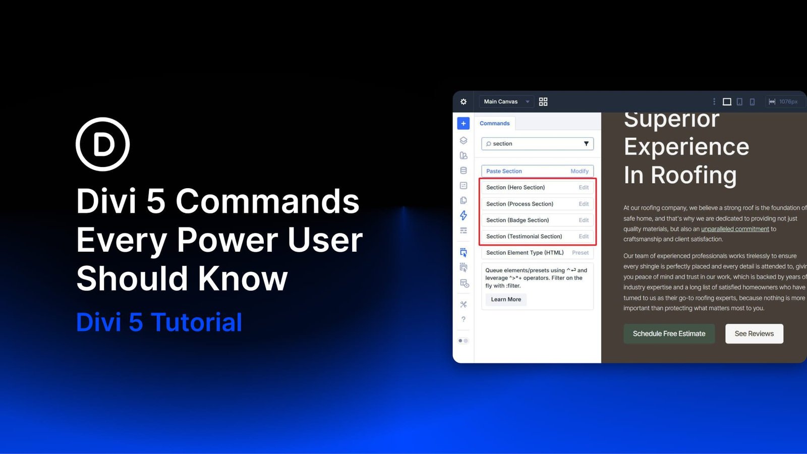 Divi 5 Commands Every Power User Should Know