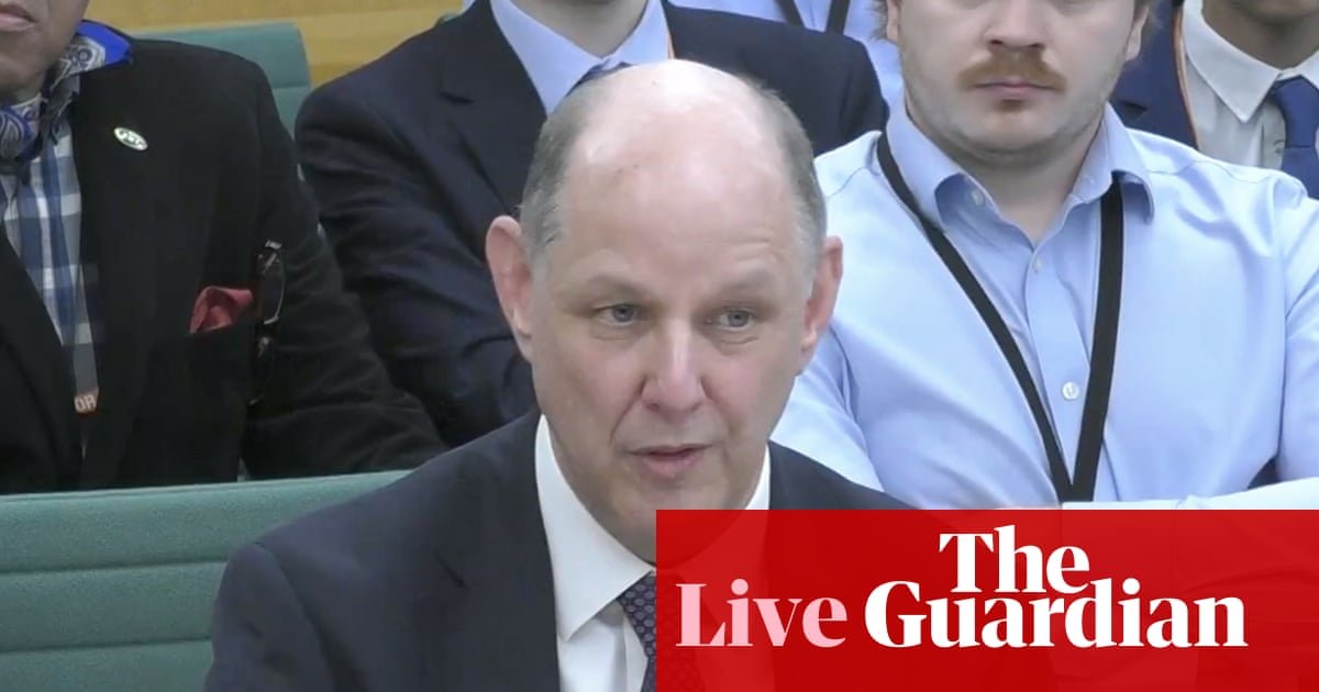 Ex-Foreign Office chief says he thought Mandelson’s Epstein links were ‘potentially difficult’ but he was not consulted - UK politics live | Politics