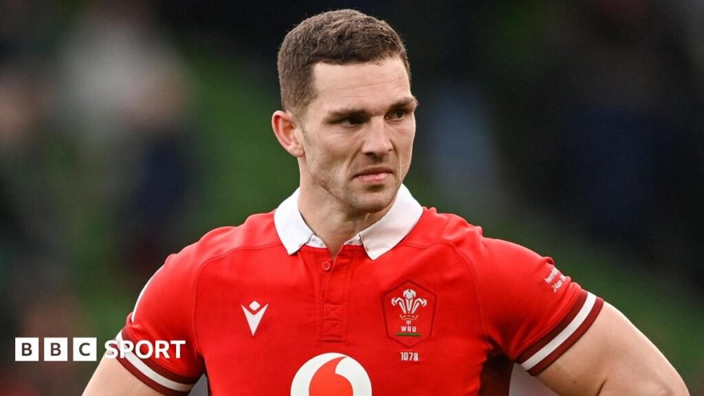 George North in action in the 2024 Six Nations