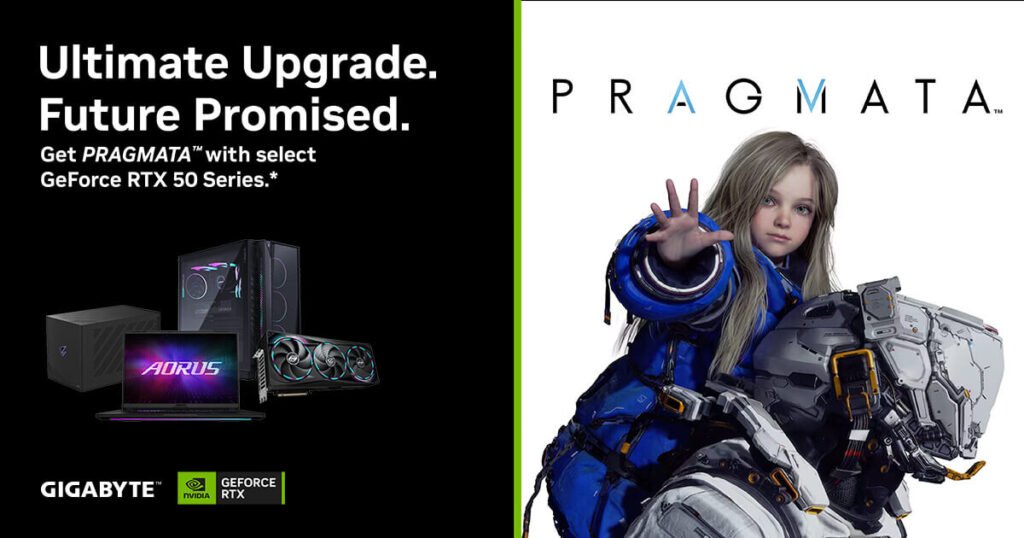 Gigabyte Collaborates with NVIDIA on GeForce RTX 50 Series and Pragmata Bundle