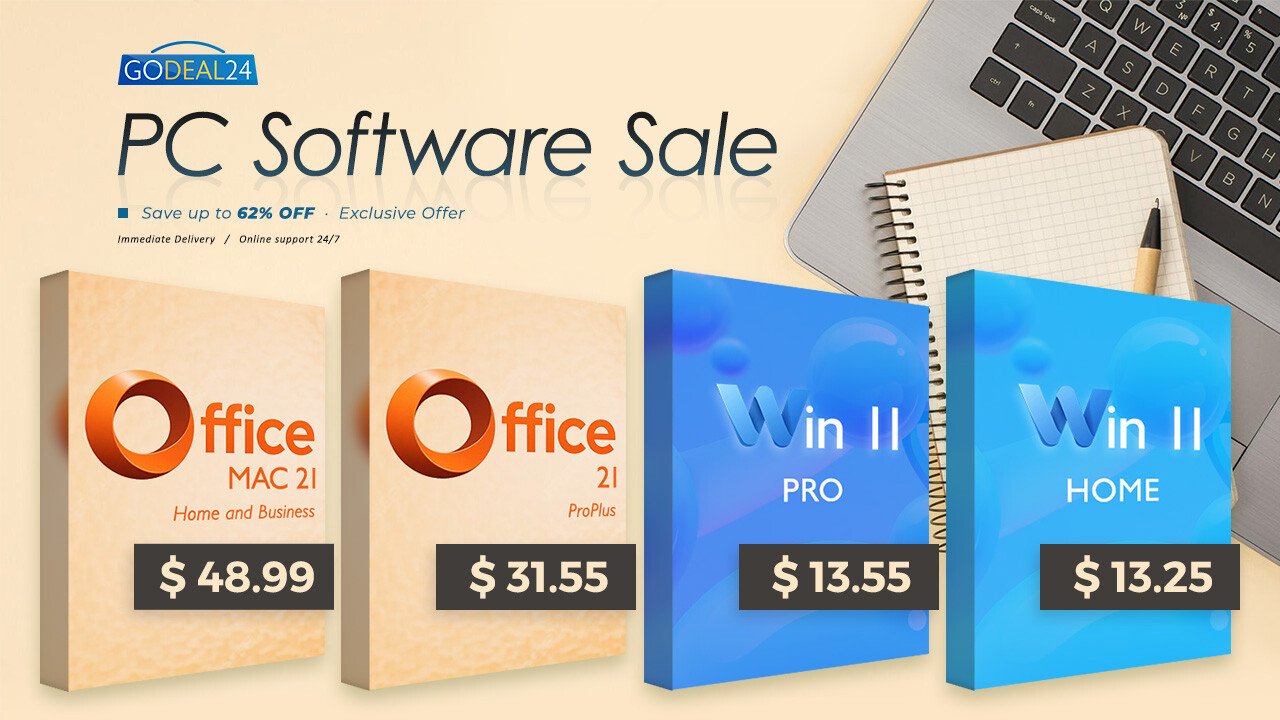 GoDeal24 Spring Software Sale: Get Windows 11 and Office at Deep Discounts!