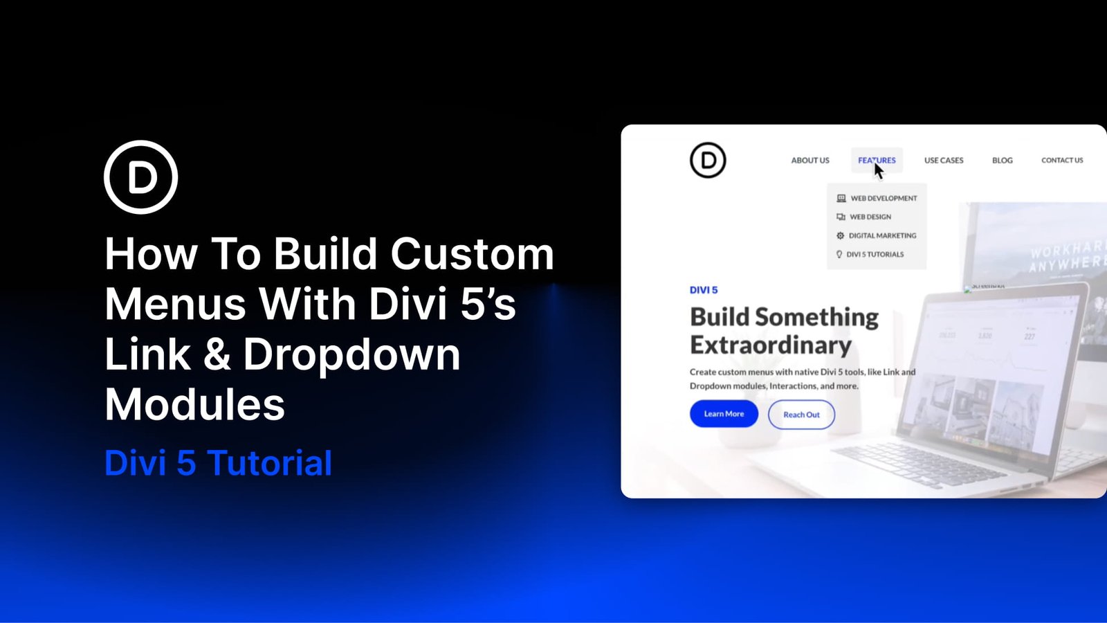 How To Build Custom Menus With Divi 5’s Link & Dropdown Modules