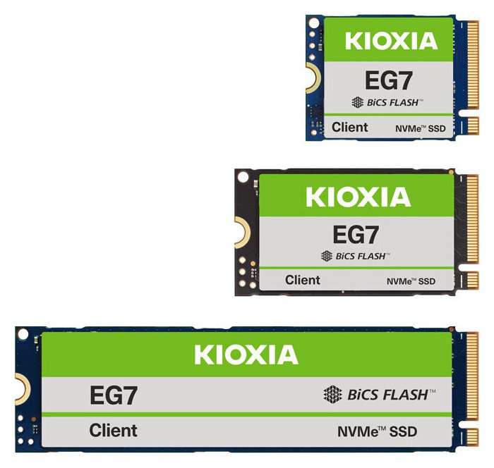 Kioxia Unveils Value-Oriented QLC-based KIOXIA EG7 Series SSDs for PC OEMs