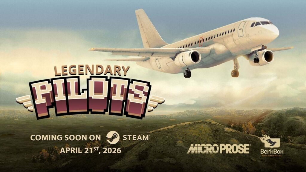 MicroProse's Legendary Pilots Flight Sim Launches April 21 with Retro Visuals
