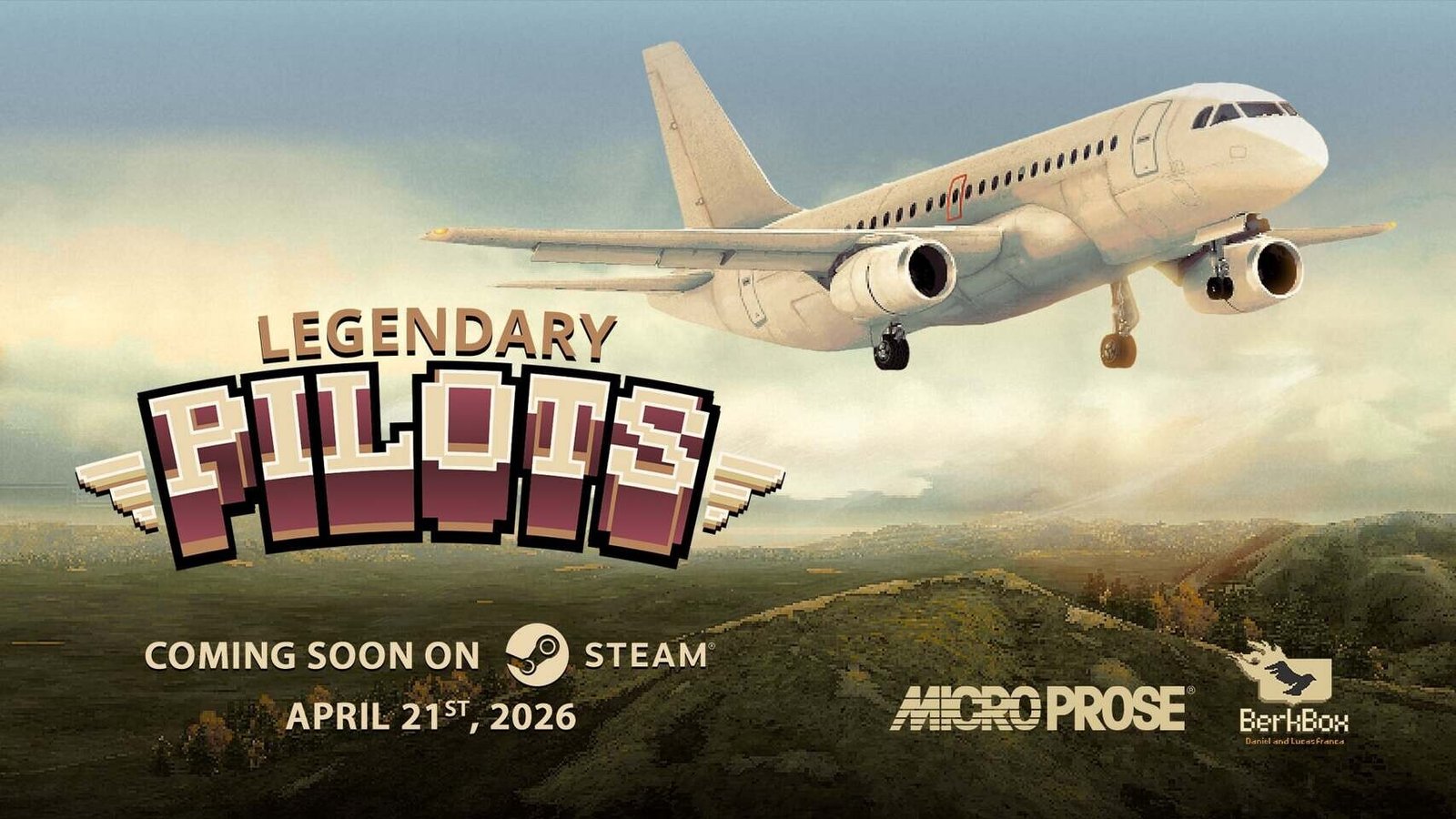 MicroProse's Legendary Pilots Flight Sim Launches April 21 with Retro Visuals