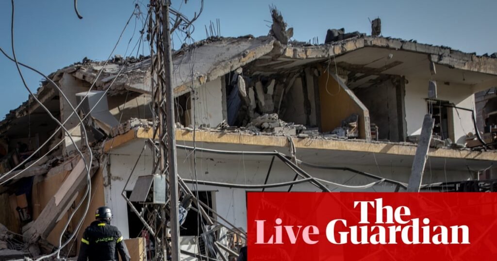 Middle East crisis live: Hezbollah urges Lebanon to pull out of talks with Israel; blockade of strait of Hormuz begins | US-Israel war on Iran