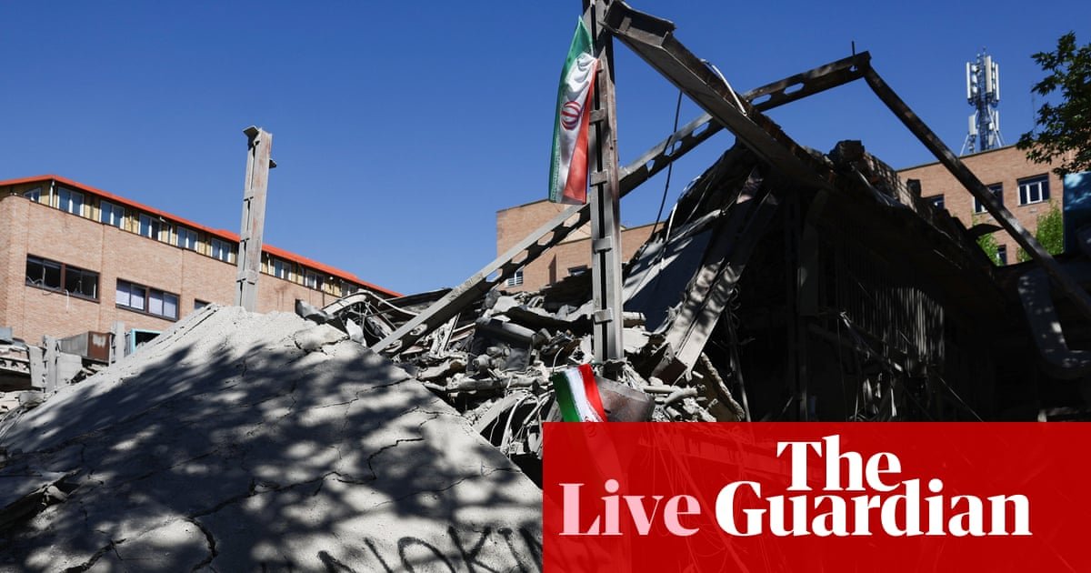 Middle East crisis live: Iran war ceasefire doesn’t include Lebanon, says Israel; Trump says uranium will be ‘taken care of’ | US-Israel war on Iran