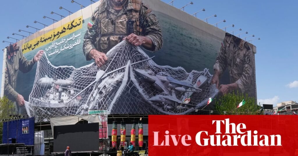 Middle East crisis live: Iran warns it will close strait of Hormuz if US blockade continues | US-Israel war on Iran