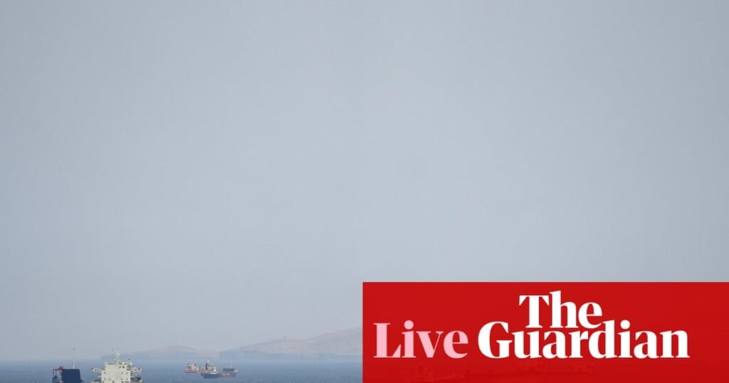 Middle East crisis live: White House says Trump ‘satisfied’ with blockade after Iran says it seized two ships in strait of Hormuz | US-Israel war on Iran