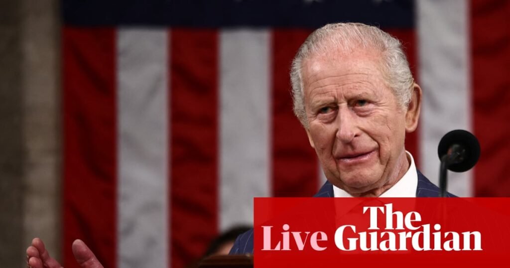 News live: King Charles praises ‘ambitious’ Aukus and expresses pride in Australia in speech to US Congress | Australia news