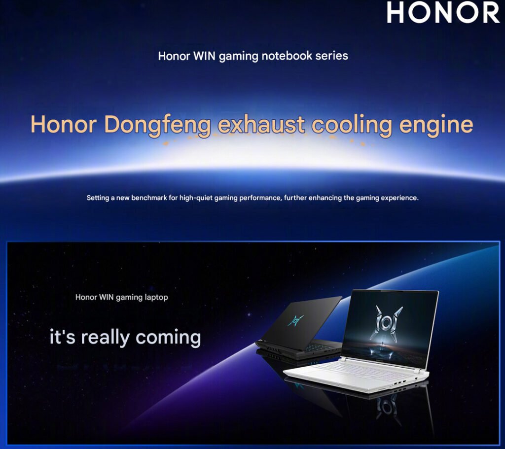 Next-Gen Honor Win H9 Gaming Laptop Debuts With 6-Fan Cooling Setup