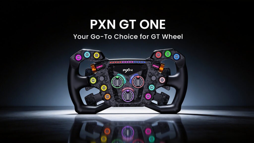 PXN Unveils the GT ONE Steering Wheel