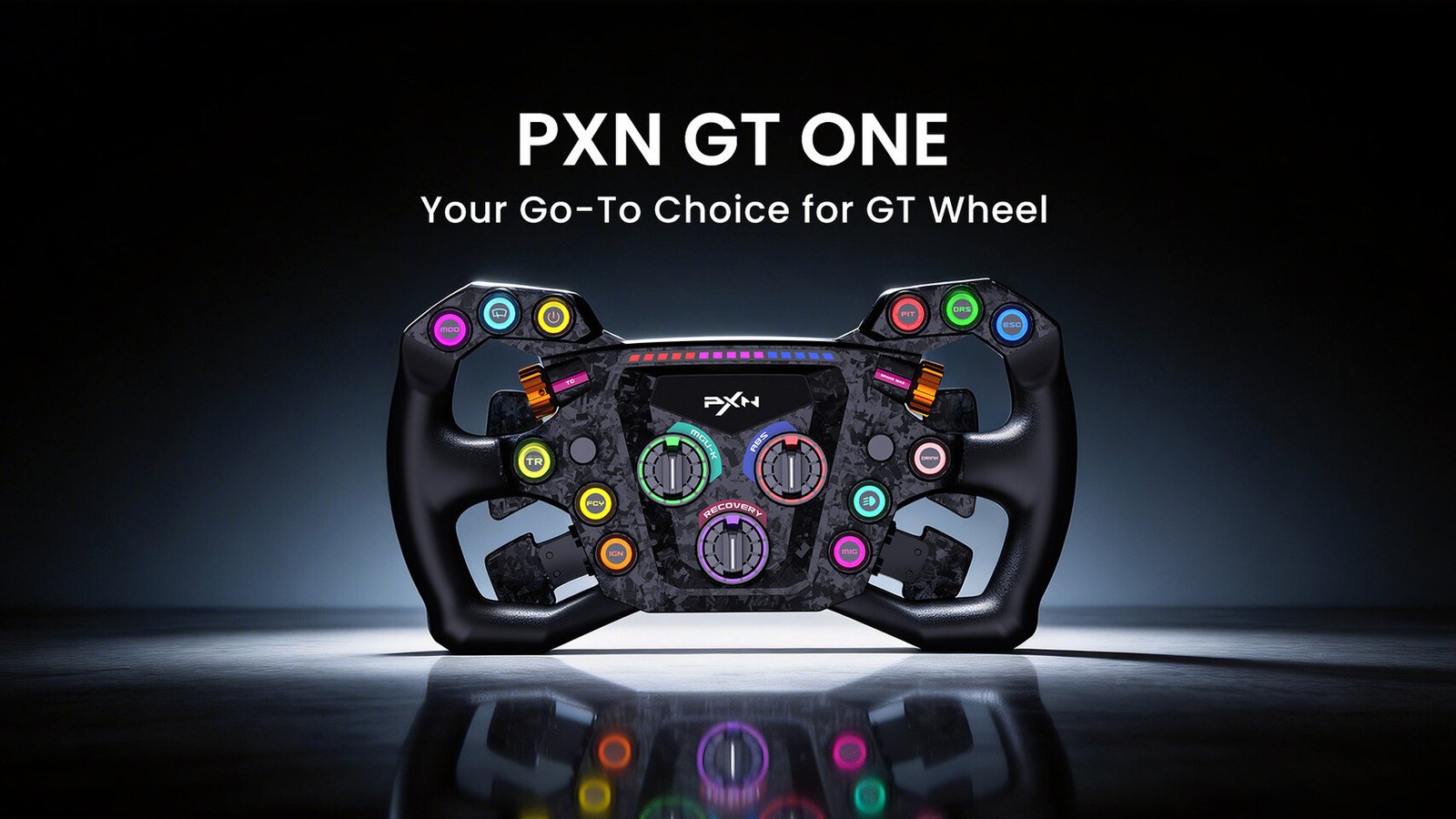 PXN Unveils the GT ONE Steering Wheel