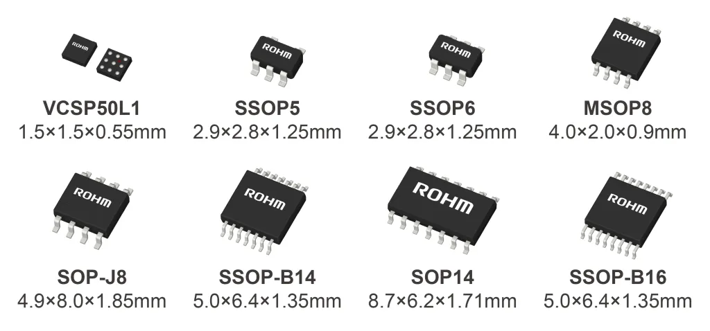 Rohm adds broad range of op amps