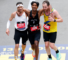 Runners help exhausted man finish Boston Marathon