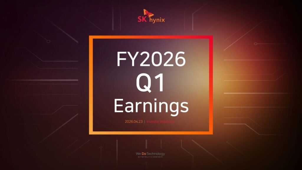 SK hynix Announces 1Q26 Financial Results