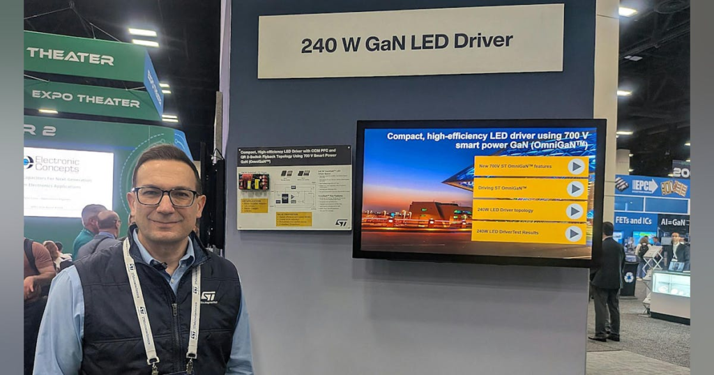 STMicro Advanced GaN Capabilities Showcased at APEC 2026