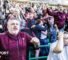 Hearts fans celebrate
