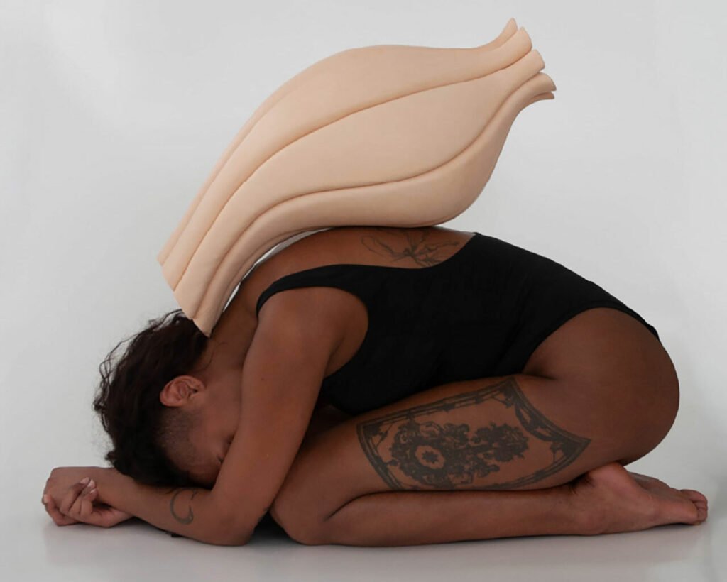 Talia Luvaton Centers Nature with TRACE Leather Vessels