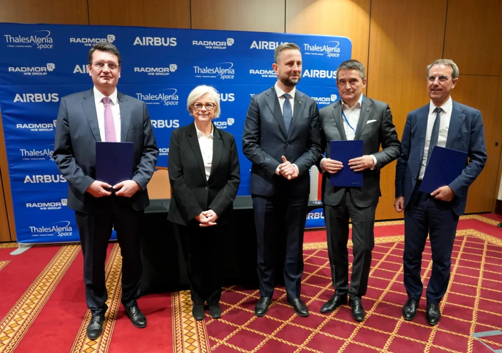 Thales Alenia Space, Airbus join forces for Polish satcom mission