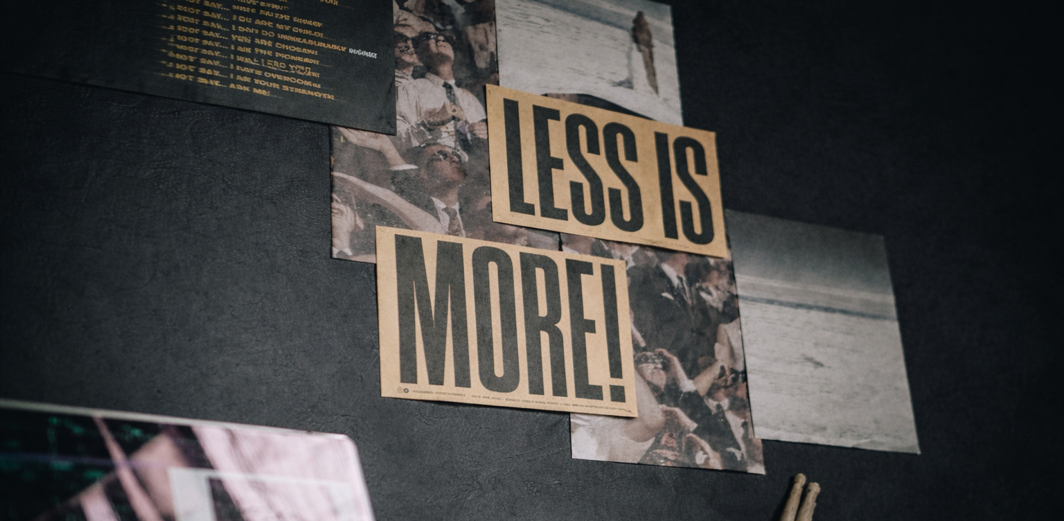 The art of subtraction in a world of infinite features