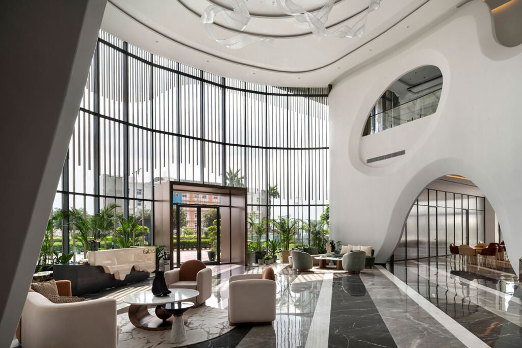 This Sales Gallery in India Takes Cues From Organic Forms