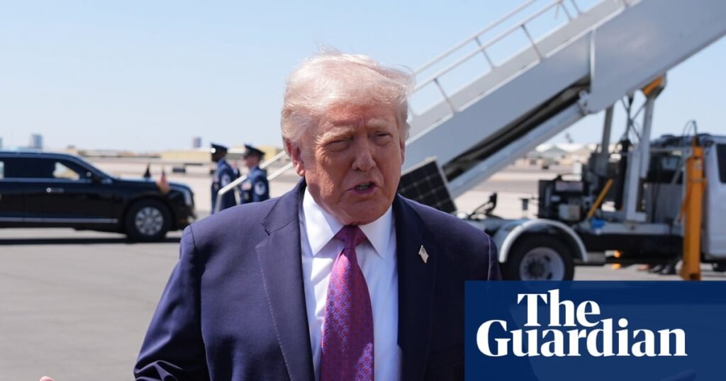 Trump says he will ‘probably put a big tariff on the UK’ if it doesn’t drop digital services tax | Donald Trump