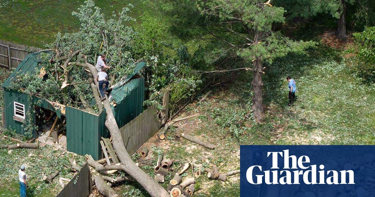 US midwestern states at risk of severe thunderstorms, weather agency warns | US news