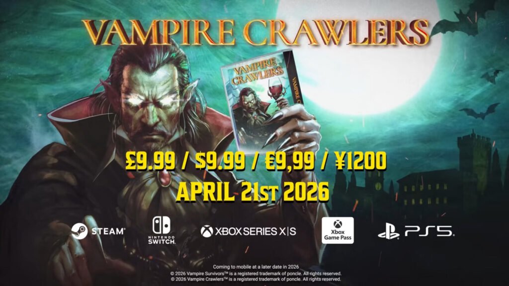 Vampire Crawlers "Turboturn Deck-Builder" Gets Official Launch Date and $9.99 Price