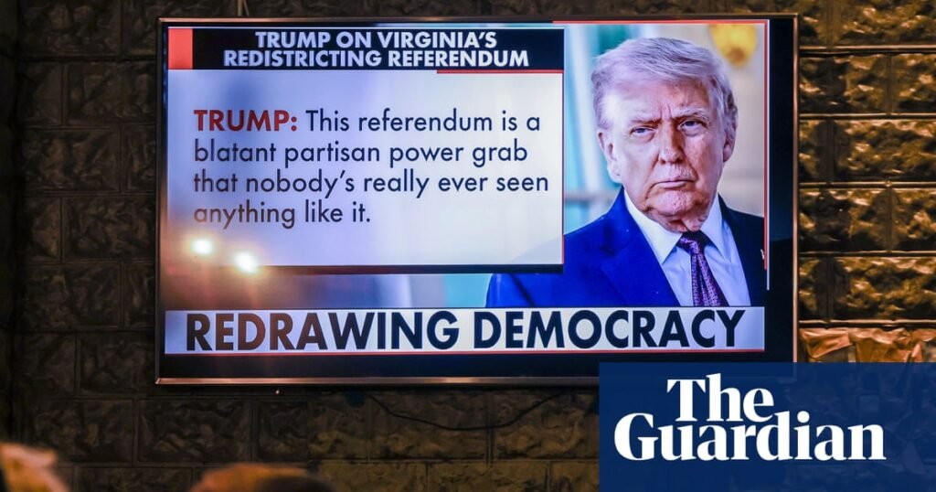 Virginia’s victory good for Democrats but also shows Trump’s redistricting battle could be all for nothing | US midterm elections 2026