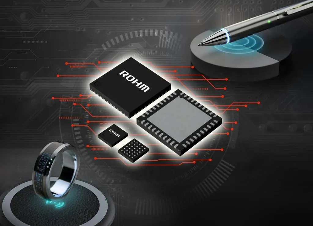 Wireless power supply IC for smart rings