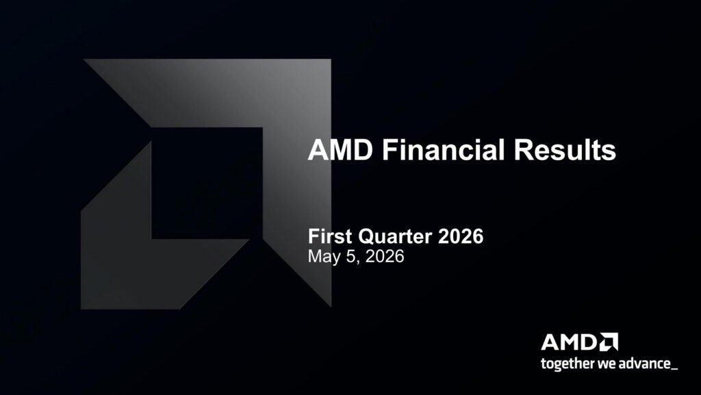 AMD Reports First Quarter 2026 Financial Results