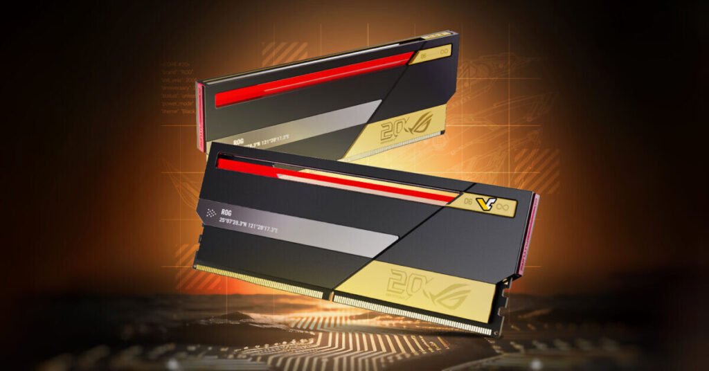 ASUS Enters the Enthusiast Memory Market with ROG-branded DDR5 Kit