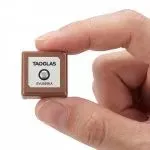 An active and passive dual-band GNSS L1/L5 stacked patch antenna in a 20x20x8mm package
