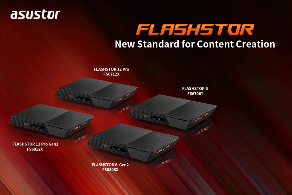 Asustor's All-Flash Storage Becomes the New Standard for Content Creation