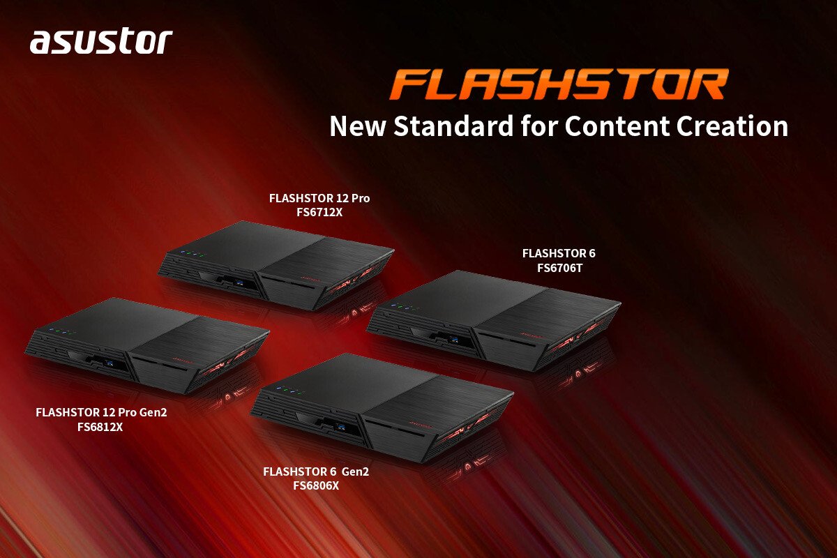 Asustor's All-Flash Storage Becomes the New Standard for Content Creation