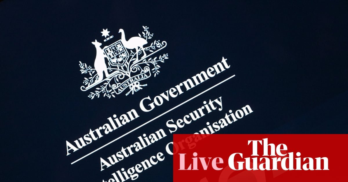Australia news live: Asio warns politicians that internet-connected cars could be bugged; flood warnings after wild weather | Australia news
