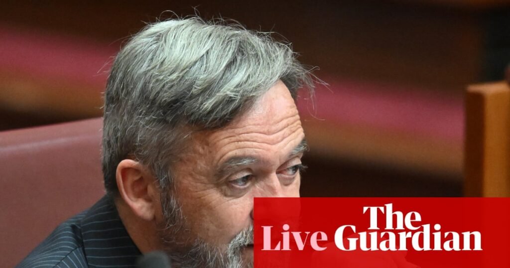 Australia news live: Liberal senator says ‘we cannot continue to blame migrants’ for economic issues in direct attack on Angus Taylor’s rhetoric | Australia news