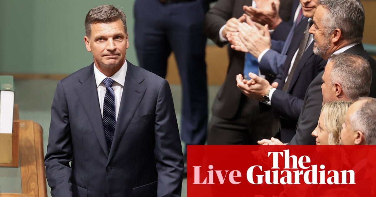 Australia news live: migrant advocates accuse Angus Taylor of using budget reply to ‘chase votes with dogs whistles’ | Australia news