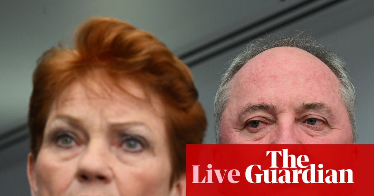 Australia politics live: Barnaby Joyce says One Nation will ‘go for government’ as Ted O’Brien rejects adding them to Coalition | Australia news