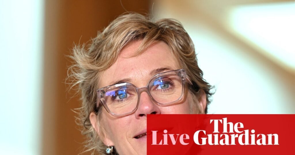 Australia politics live: Zali Steggall confirms teals having ‘conversations’ amid speculation about new political party | Australia news